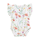 Snuggle Hunny Short Sleeve Bodysuit - Meadow Organic