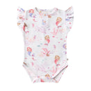 Snuggle Hunny Short Sleeve Bodysuit - Mermaid
