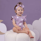 Snuggle Hunny Short Sleeve Bodysuit - Swan Lake