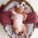 Snuggle Hunny Short Sleeve Bodysuit - Twinkle