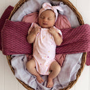Snuggle Hunny Short Sleeve Bodysuit - Twinkle