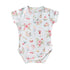 Snuggle Hunny Short Sleeve Bodysuit - White Rabbit
