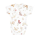 Snuggle Hunny Short Sleeve Kimono Bodysuit - Butterfly