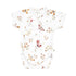 Snuggle Hunny Short Sleeve Kimono Bodysuit - Butterfly