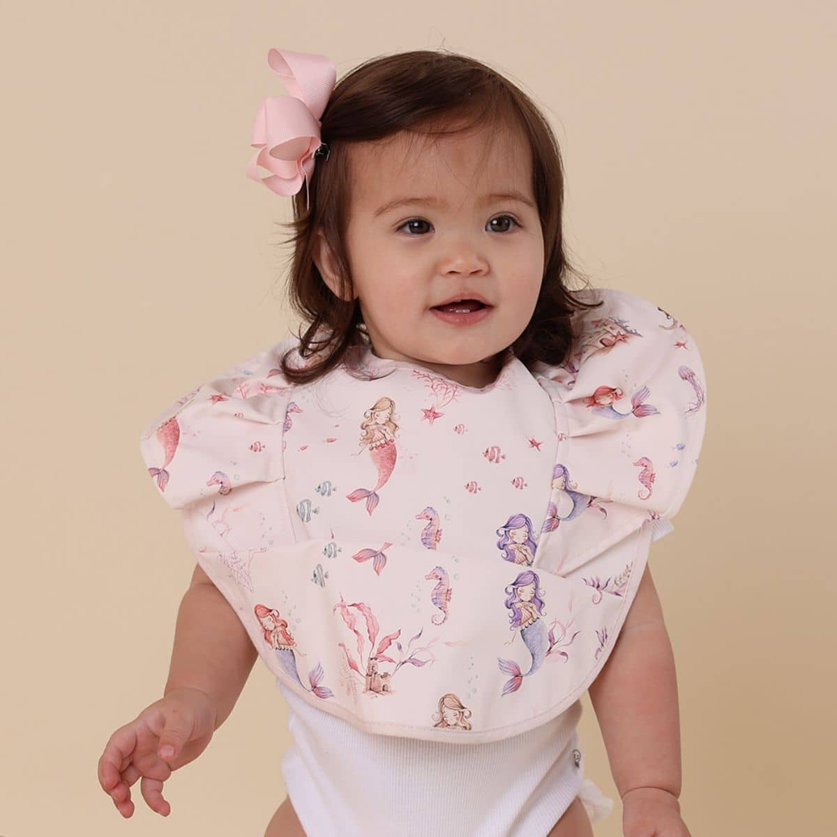 Snuggle Hunny Waterproof Snuggle Bib - Mermaid Frill