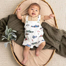 Snuggle Hunny Snuggle Overall Shorts - Little Racers