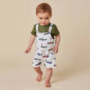 Snuggle Hunny Snuggle Overall Shorts - Little Racers