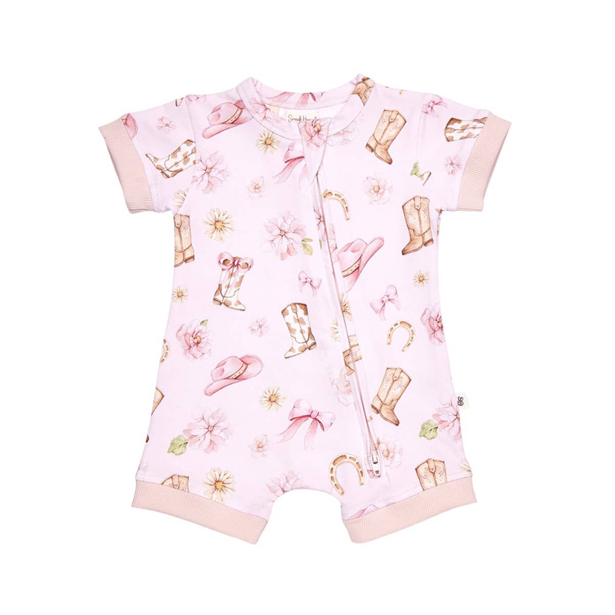 Snuggle Hunny Snuggle Shortie - Boots & Bows