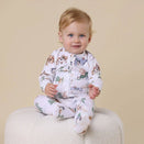 Snuggle Hunny Zip Footie - Dragon