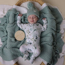 Snuggle Hunny Zip Footie - Eden