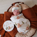 Snuggle Hunny Snuggle Swaddle Sack with Matching Headwear - Bears