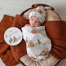 Snuggle Hunny Snuggle Swaddle Sack with Matching Headwear - Bears