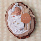 Snuggle Hunny Snuggle Swaddle Sack with Matching Headwear - Pony Pals 