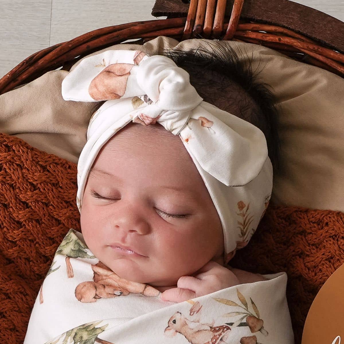 Snuggle Hunny Topknot Headband - Bears