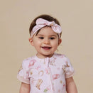 Snuggle Hunny Topknot Headband - Boots & Bows