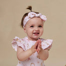 Snuggle Hunny Topknot Headband - Boots & Bows