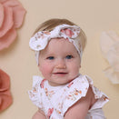 Snuggle Hunny Topknot Headband - Butterfly Organic