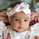 Snuggle Hunny Topknot Headband - Fairy Garden