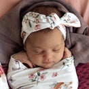 Snuggle Hunny Topknot Headband - Fairy Garden