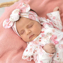Snuggle Hunny Topknot Headband - Flamingos
