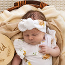 Snuggle Hunny Topknot Headband - Highland Cows