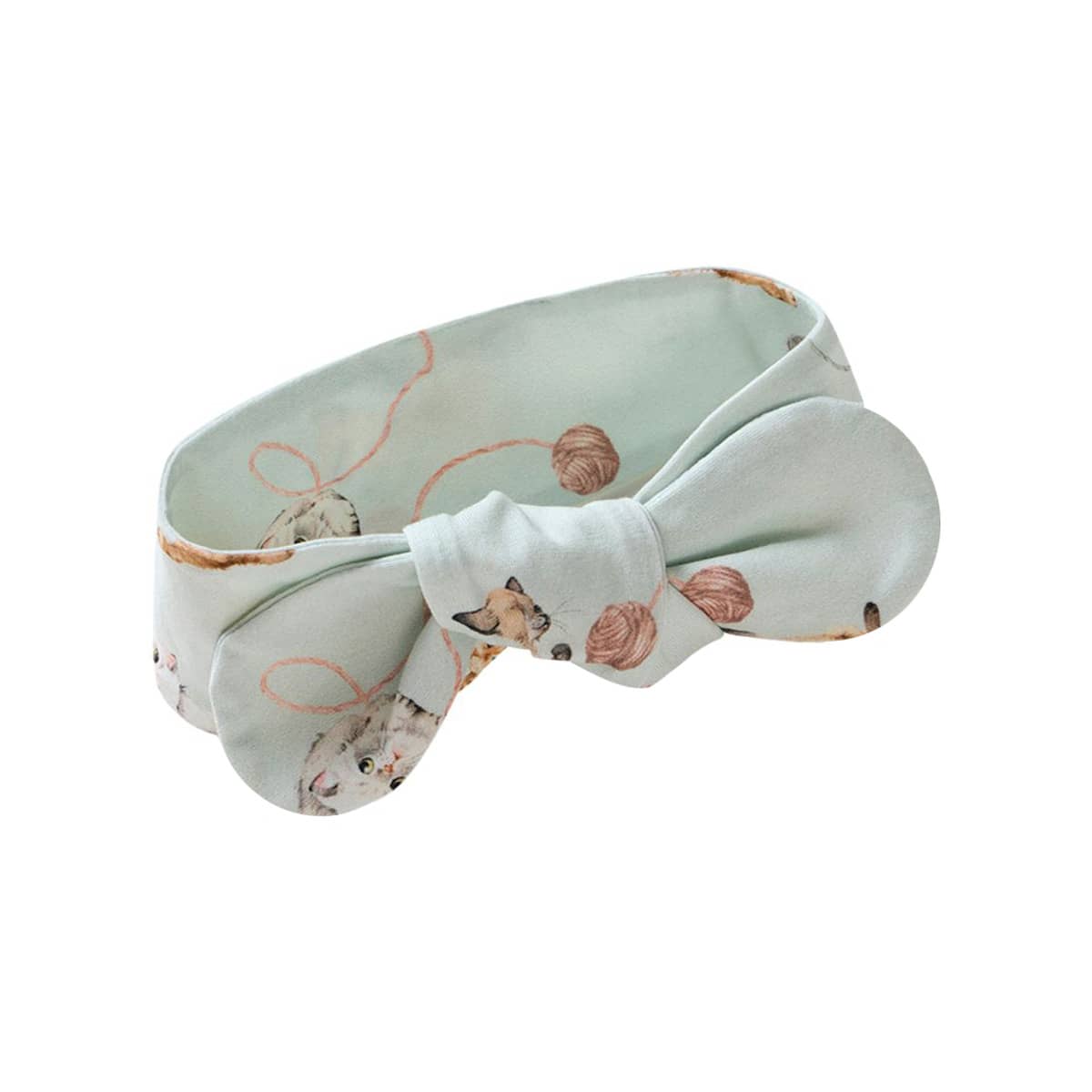 Snuggle Hunny Topknot Headband - Kittens
