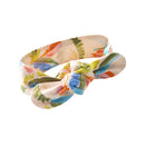 Snuggle Hunny Topknot Headband - Summer Palm