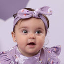Snuggle Hunny Topknot Headband - Swan Lake