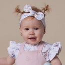 Snuggle Hunny Topknot Headband - Sweet Swallows