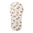 Snuggle Hunny Universal Organic Pram Liner - Diggers & Tractors
