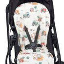 Snuggle Hunny Universal Organic Pram Liner - Diggers & Tractors