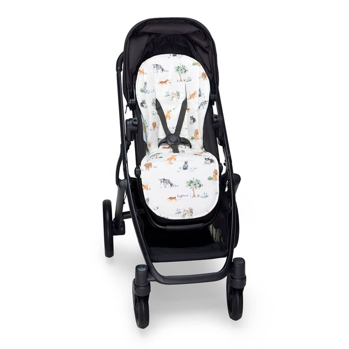 Snuggle Hunny Universal Organic Pram Liner - Dog Park