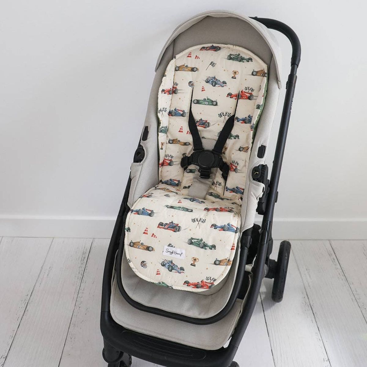 Snuggle Hunny Universal Organic Pram Liner - Little Racers