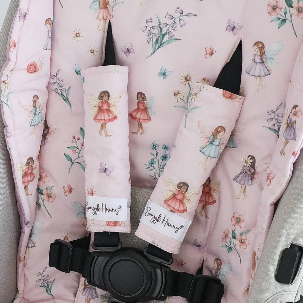 Snuggle Hunny Universal Reversible Pram Strap Covers - To The Rescue
