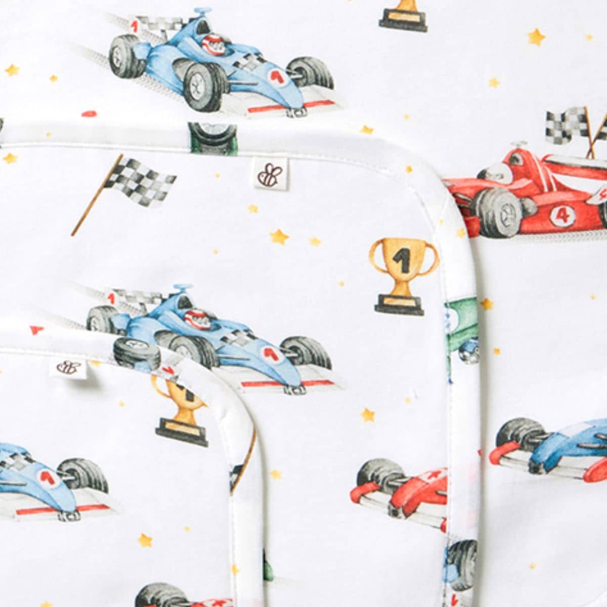 Snuggle Hunny Wash Cloths - Little Racers