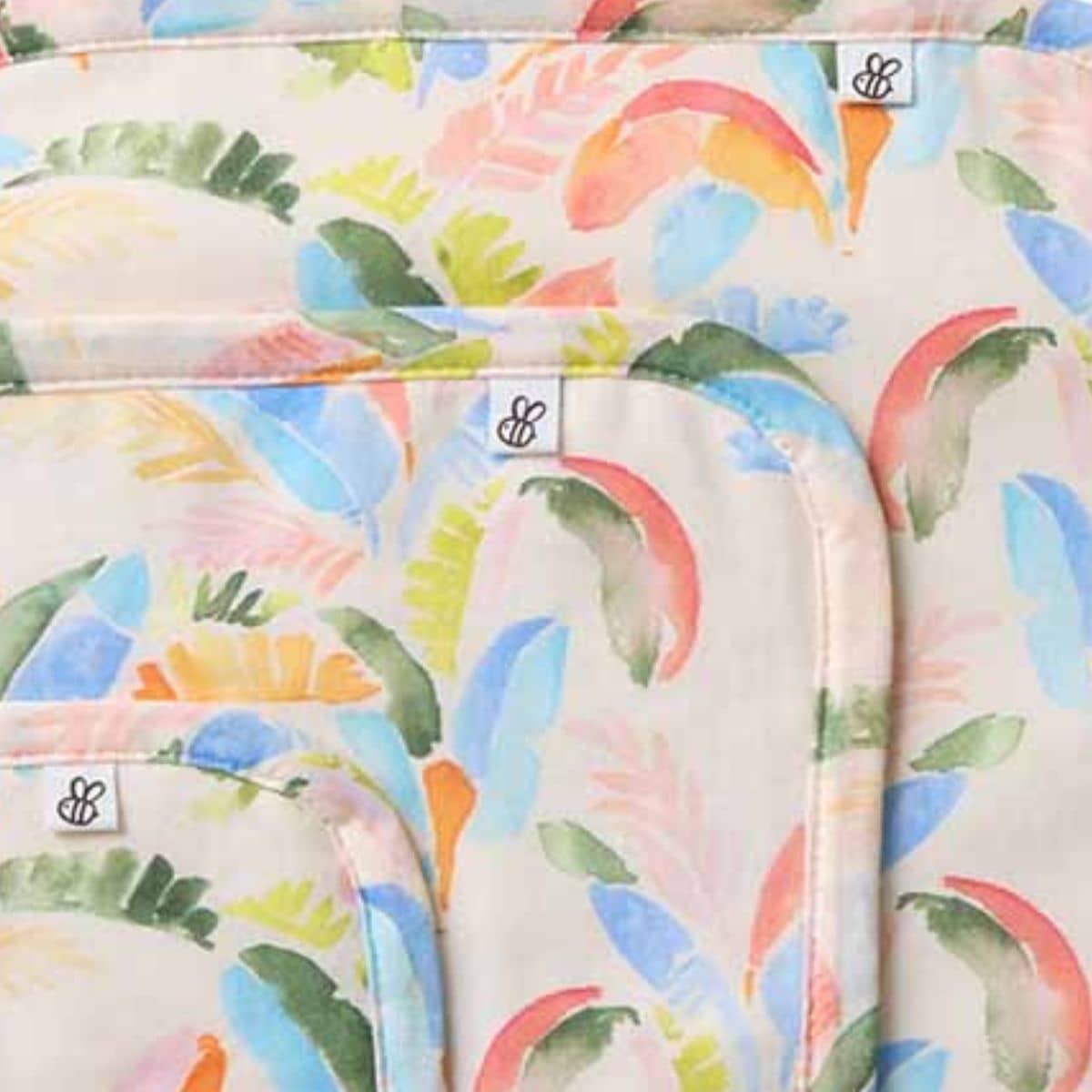 Snuggle Hunny Wash Cloths - Summer Palm