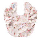 Snuggle Hunny Waterproof Snuggle Bib - Alice's Tea Party Frill