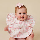 Snuggle Hunny Waterproof Snuggle Bib - Flamingos Frill