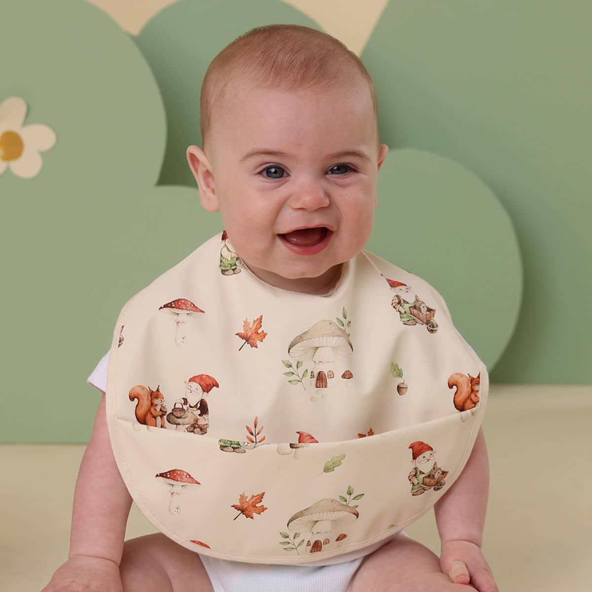 Snuggle Hunny Waterproof Snuggle Bib - Gnomes