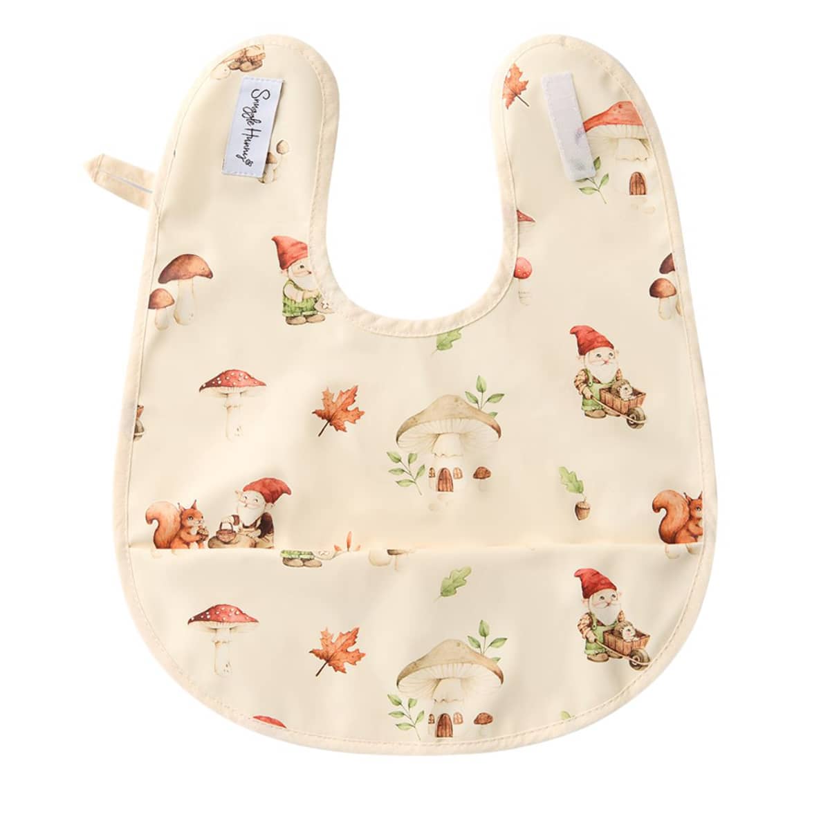 Snuggle Hunny Waterproof Snuggle Bib - Gnomes