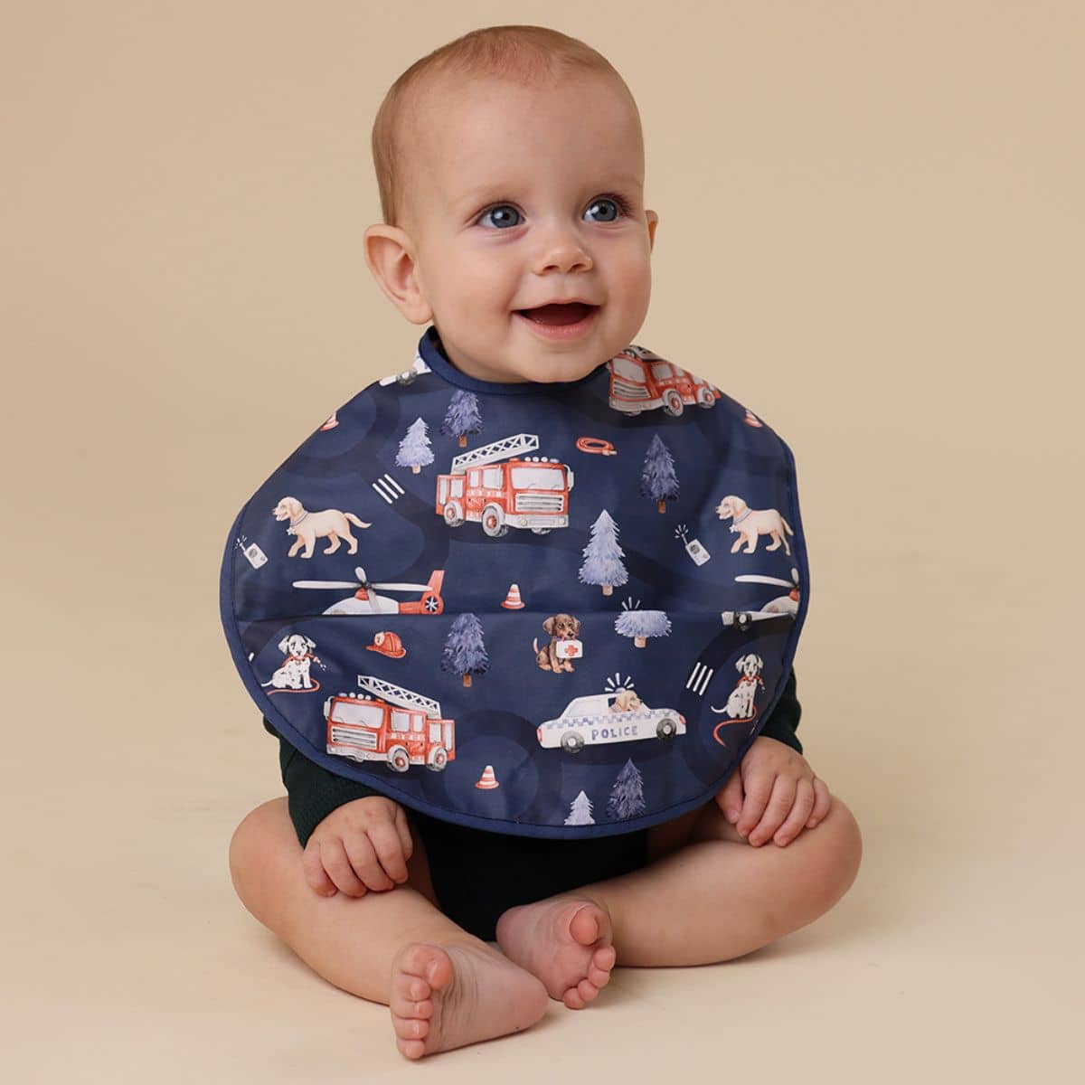 Snuggle Hunny Waterproof Snuggle Bib - To the Rescue