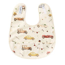 Snuggle Hunny Waterproof Snuggle Bib - Vintage Cars