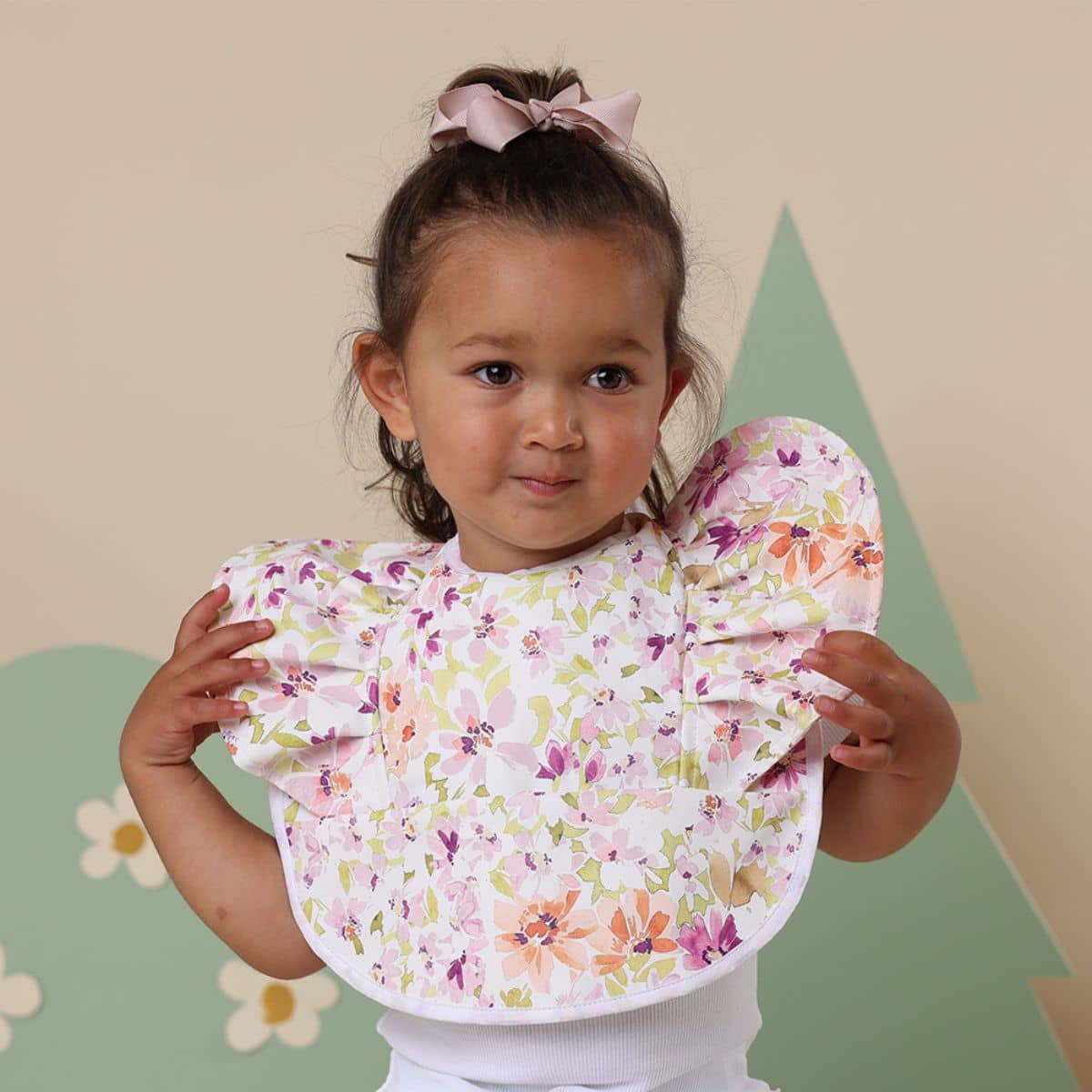 Snuggle Hunny Waterproof Snuggle Bib - Isla Frill