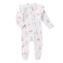 Snuggle Hunny Zip Footie with Frill - Ballerina