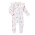 Snuggle Hunny Zip Footie with Frill - Ballerina