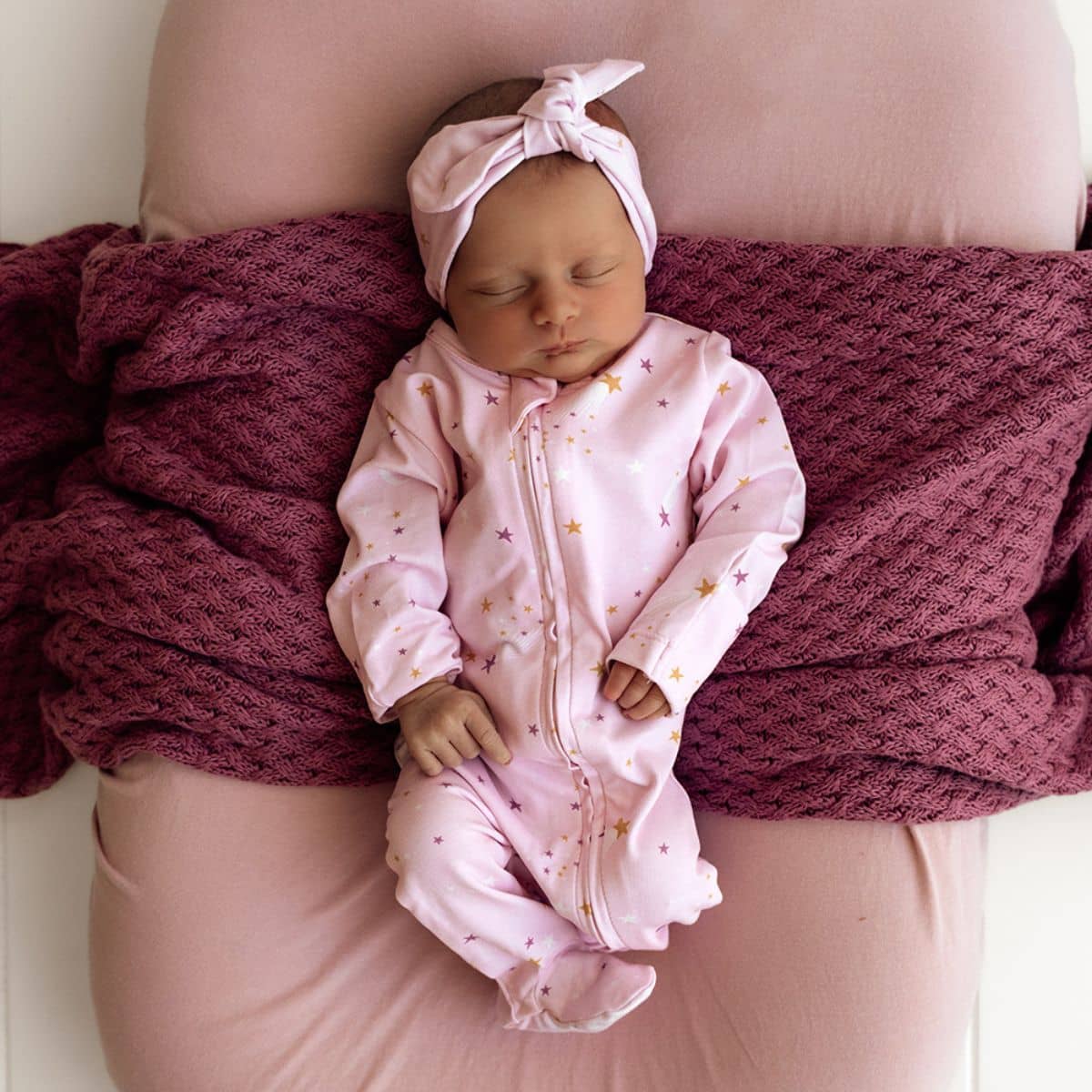 Snuggle Hunny Zip Footie - Twinkle