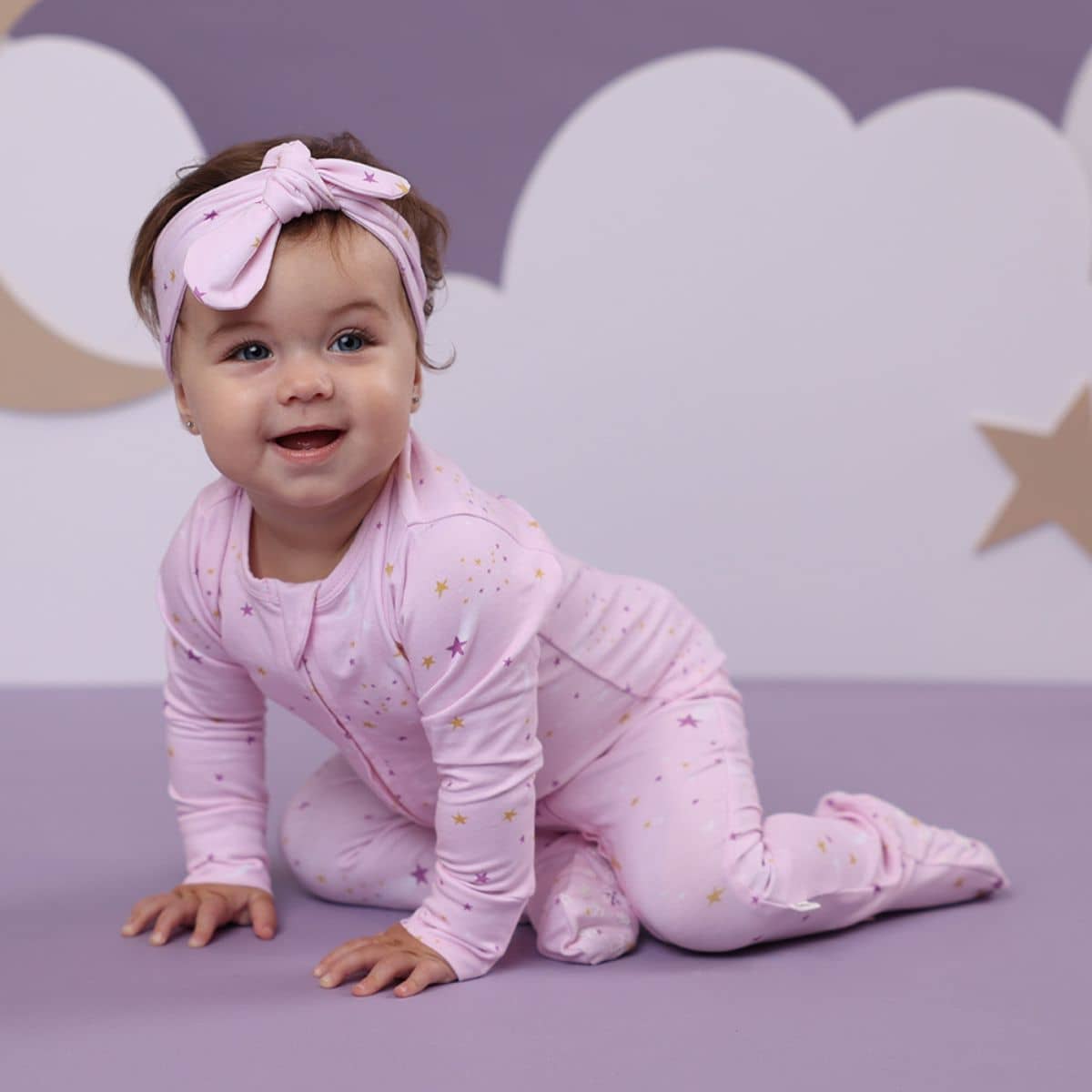 Snuggle Hunny Zip Footie - Twinkle