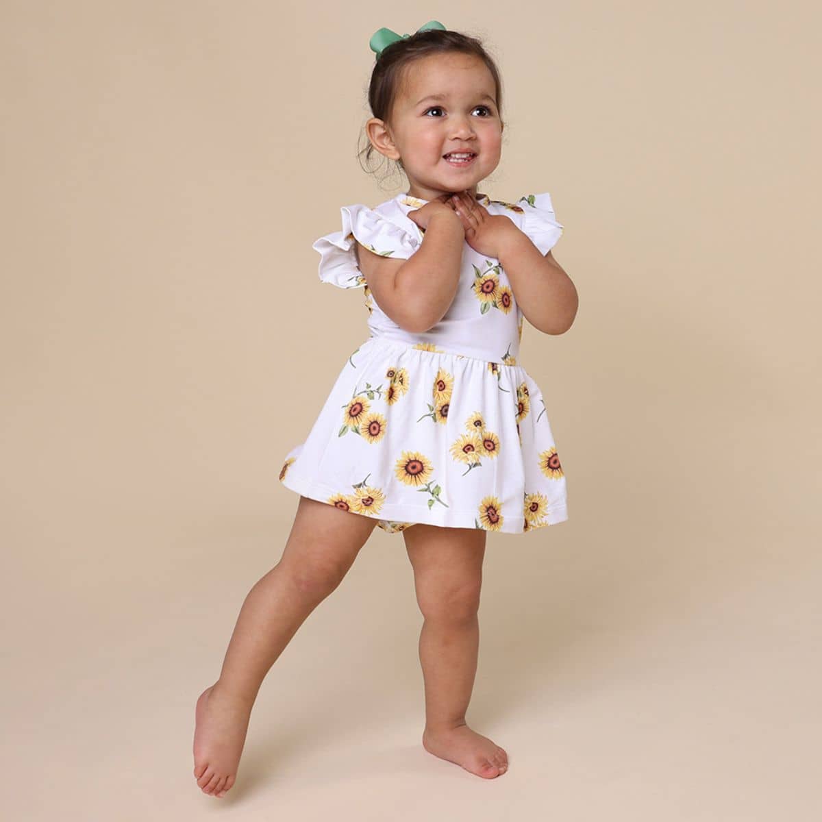 Snuggle Hunny Dress - Sunflower - 6 to 12 Months