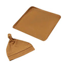 Snuggle Hunny Jersey Wrap with Matching Headwear - Bronze