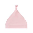 Snuggle Hunny Knotted Beanie - Baby Pink Organic